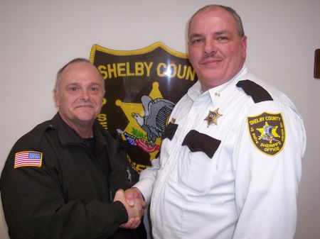 Shadwell with Sheriff Miller